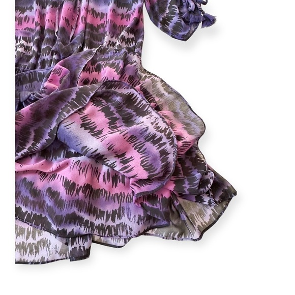 Misa Los Angeles Becca Dress Purple Tie Dye, Size Small‎ - Picture 11 of 16